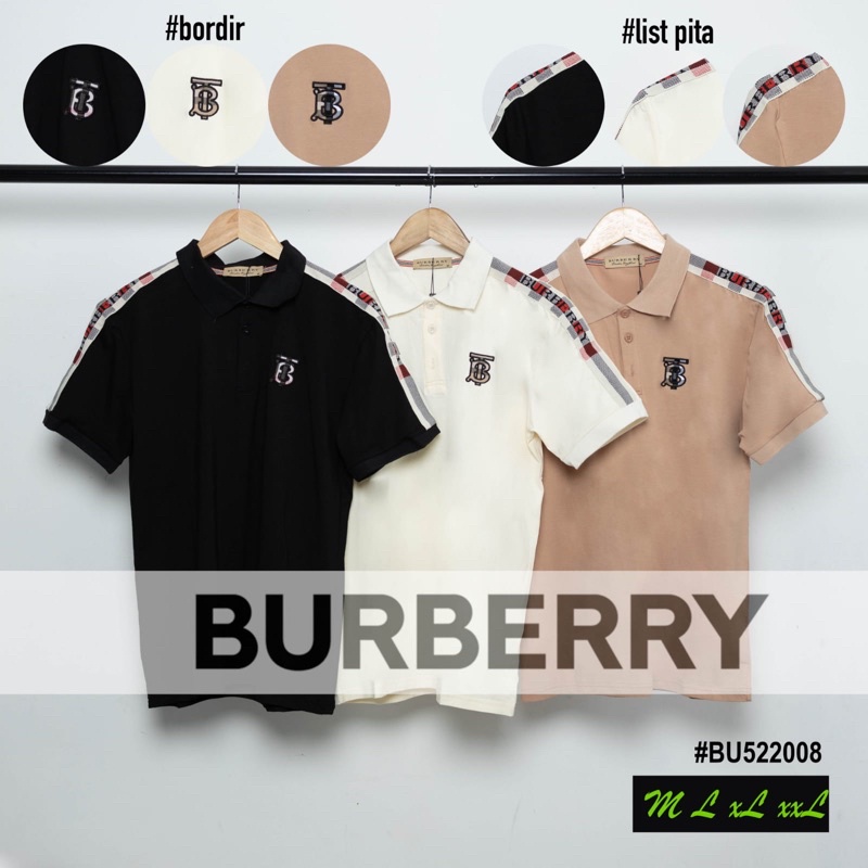 Camisa de cuello de hombre Burberry Premium 522008 Importación | Shopee  Colombia