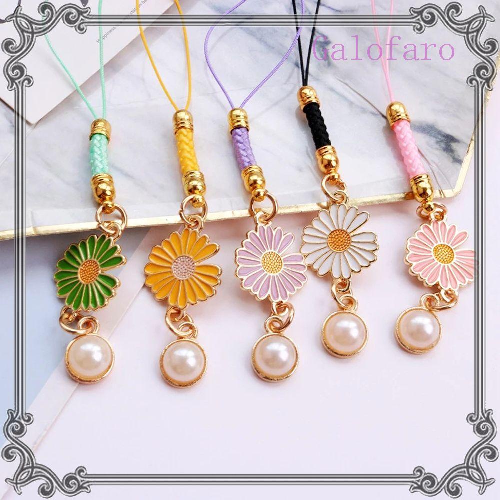 GALOFARO Korean Mobile Phone Straps Gifts Key Hang Rope Daisy Flower Phone  Accessories Keychain Strap Hanging Ornaments Phone Charm Bag Decoration  Phone Case Decor Lanyards/Multicolor | Shopee Colombia