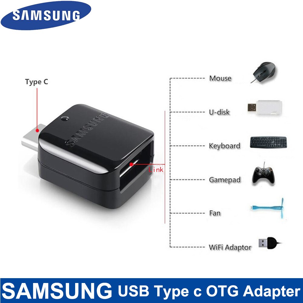 Image of Samsung USB A Type-C Adaptador Macho Hembra Cable Convertidores #1