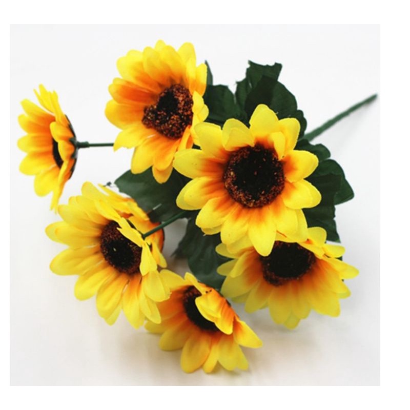 Girasol artificial de girasol artificial decorativo de girasol/decoración  de flores artificiales | Shopee Colombia