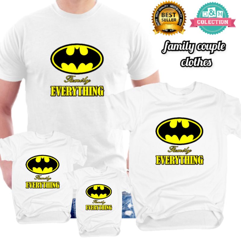 Camisetas de pareja familiar para niños y adultos motivos Batman - camisas  de pareja familiar | Shopee Colombia