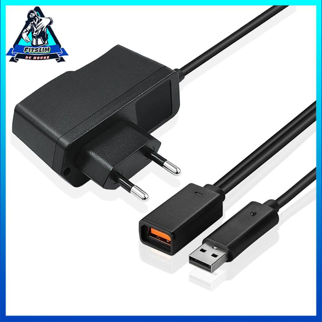 Image of cable adaptador de fuente de alimentación usb ca para xbox 360 xbox360 sensor kinect #3