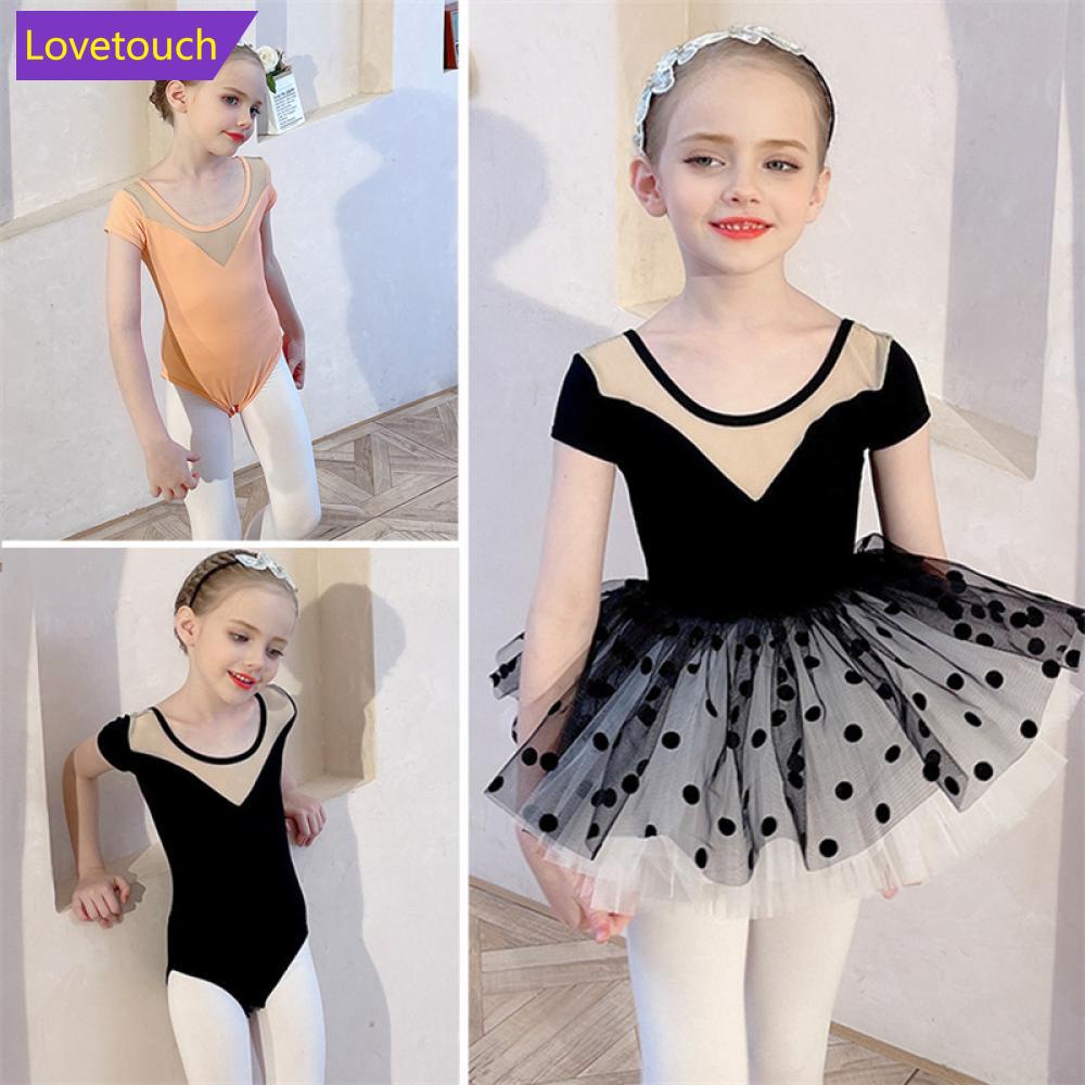 LOVETOUCH Vestido De Ballet Para Niños Media Manga Algodón Danza Tutú  Leotardo Niña Gimnasia Ropa De Baile Bailarina Disfraces De Fiesta A1C7 |  Shopee Colombia