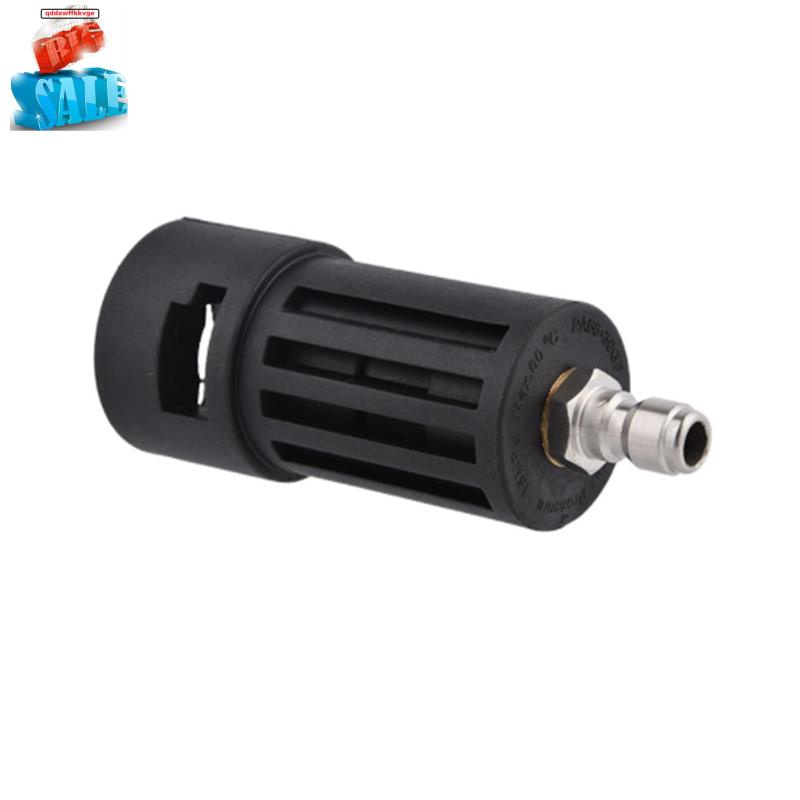 adecuado para karcher k2 serie unión de conversión 1/4 enchufe rápido unión de alta presión arandela de lavado de coche boquilla accesorios #3