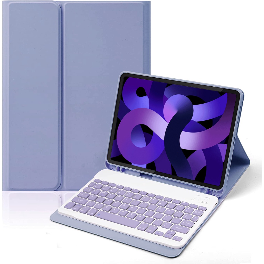 Funda De Teclado Para iPad Para 2022 bluetooth keyboard case set Air45   Con Ranura Para Bolígrafos    Inalámbrico  2020 Silicona mini5/4 | Shopee Colombia