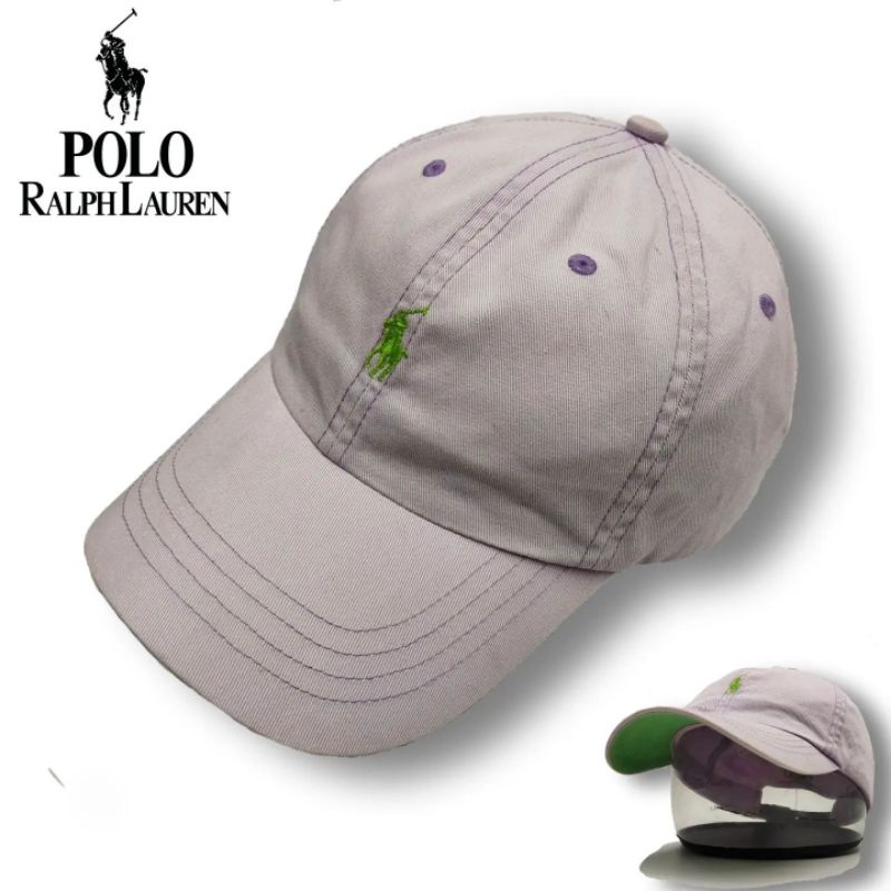 Gorras simples Casual Polo Ralph Lauren verde sombreros de algodón lonas traje de cuero | Colombia