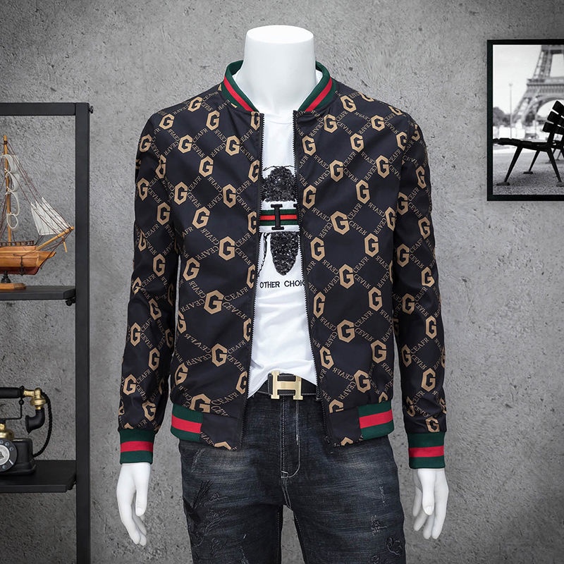 Chaqueta De Hombre Al Libre Alta Calidad gucci Abrigo Cálido | Shopee Colombia