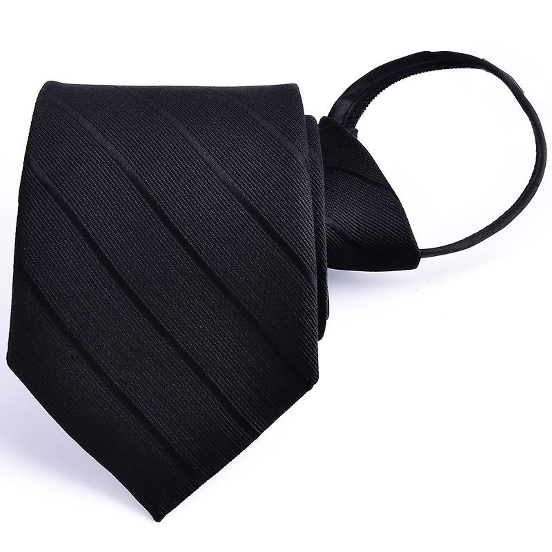 Image of Corbata Con Cremallera Para Hombres Casados , Boda , Rojo , 8 Cm , Negocios Formales , Negro , Sin Nudo , Perezoso Fácil De Tirar Azul aobo2022 . my6.23 #8