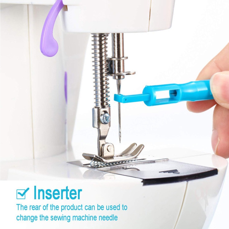 duradero y práctico. U/K Enhebrador automático de agujas para máquinas de coser 