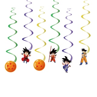 New Dragon Ball Goku Theme Cartoon Birthday Party Decoration Set Cute Cake  Topper Balloons Banner Party Needs Scene Layout Kids Gift celebrate date of  birth | Shopee Colombia