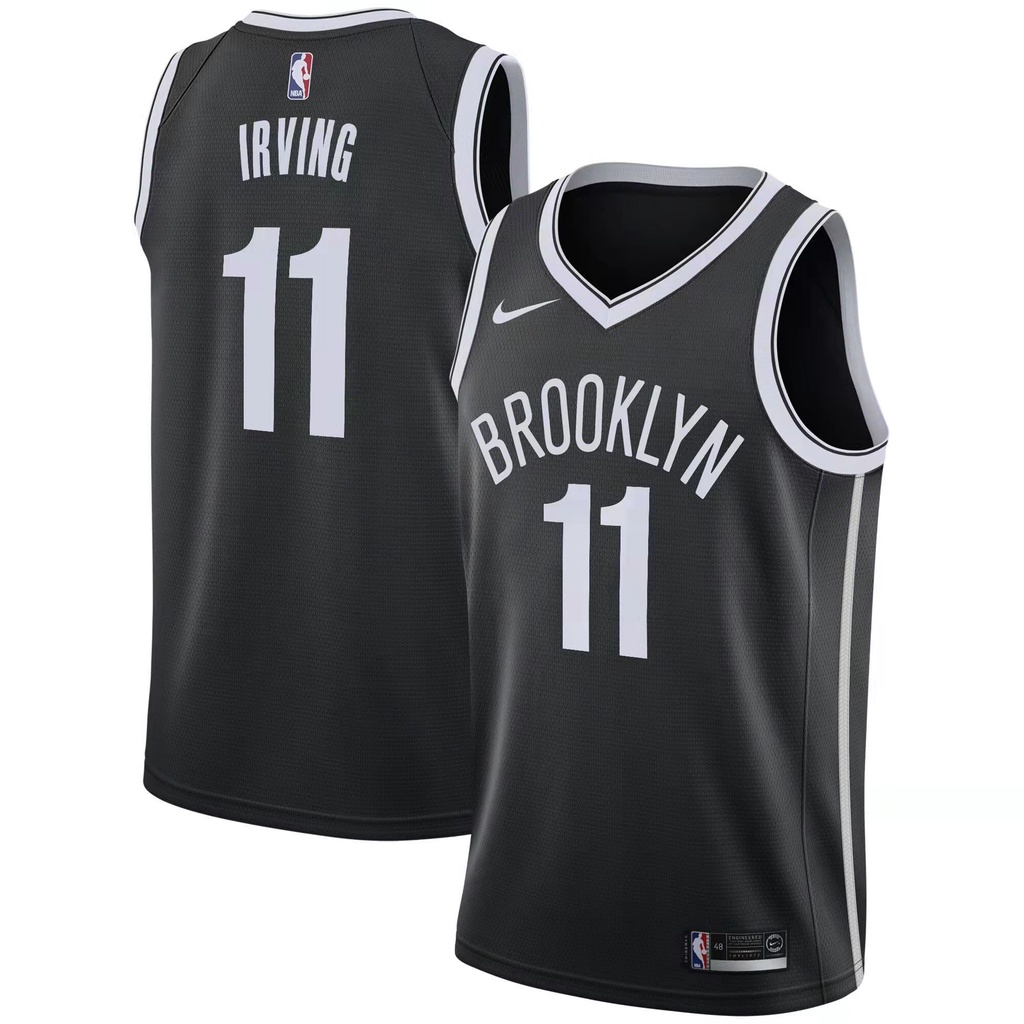 Camiseta Negra Kyrie Irving Swingman NO . 11 NBA Brooklyn Nets Ropa De  Baloncesto Para Hombres | Shopee Colombia