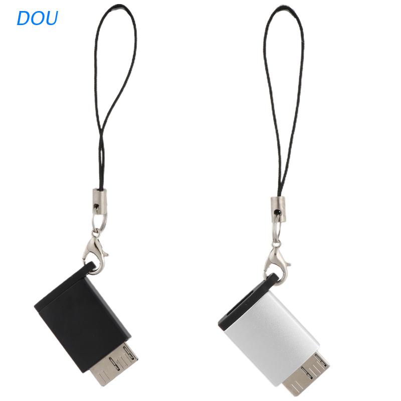 Image of DOU USB 3.1 Tipo C A Micro B Adaptador 3.0 De Transferencia Super Velocidad Hasta 5 Gbps #0