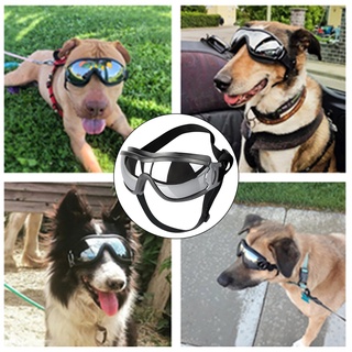 Image of thu nhỏ gafas para perros mascotas para perros grandes a prueba de viento protección contra el polvo gafas de sol desgaste de ojos #1