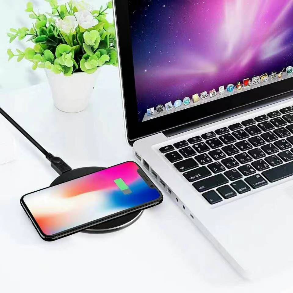 Image of QI Samsung-Almohadilla De Carga Inalámbrica Para Galaxy S6 S7 S8 S9 Plus #8
