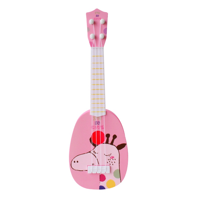 Ukelele divertido instrumento musical niños guitarra montessori juguetes regalos 