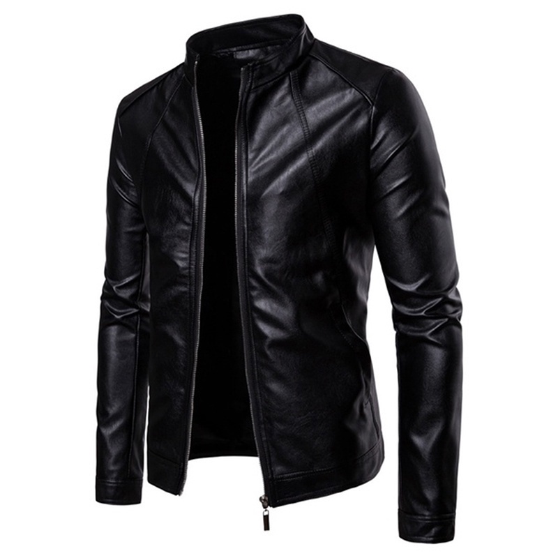 Chaqueta de cuero para hombre, estilo de motocicleta, hombre, negocios, Casual, occidental, chaquetas de vaquero | Colombia