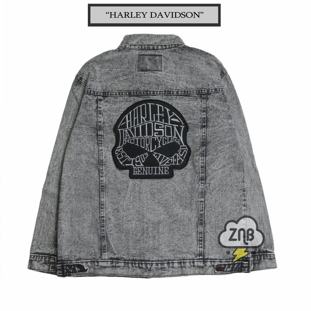 Image of Parche bordado Harley DAVIDSON emblema de costura de la mejor calidad #1