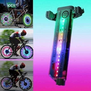 Image of thu nhỏ 3D Bicicleta Radios LED Luces 1/2pcs Colorido Rueda Luz 32 Patrón 16 Pares Para Neumático De #1