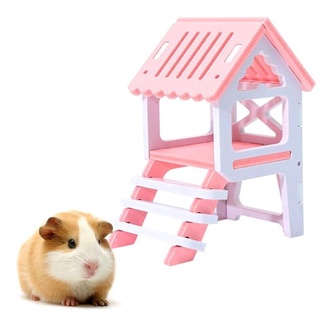 Image of Hamster Nest Loft Lookout House Eco-Friendly Nido Para Dormir Hámster