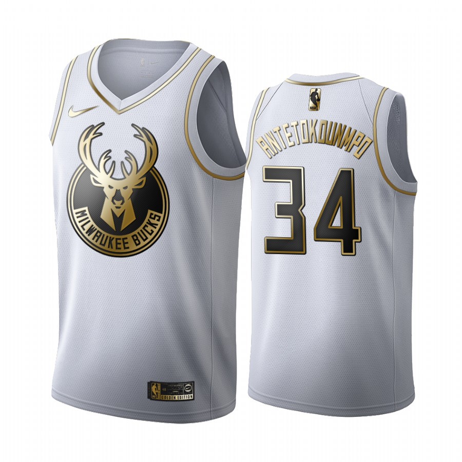 bucks jersey white