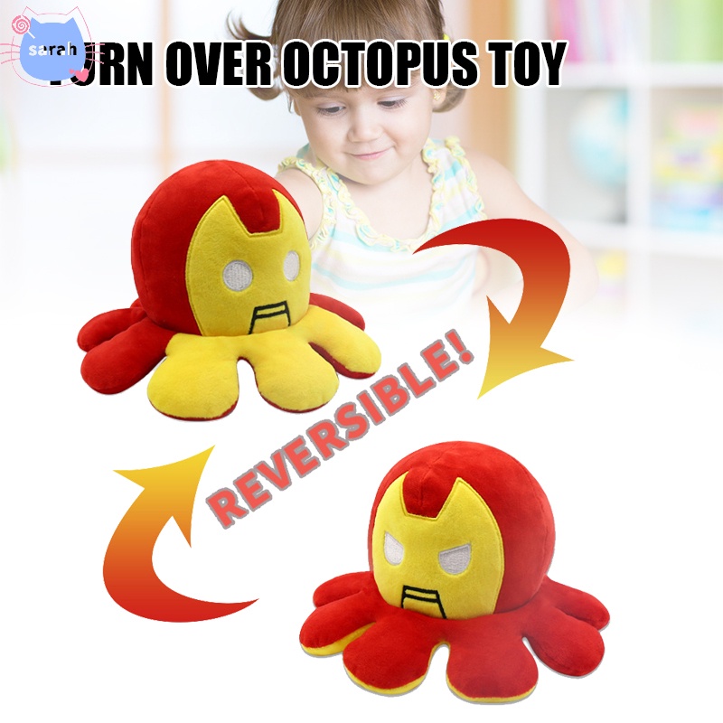 reversible cuddly toy