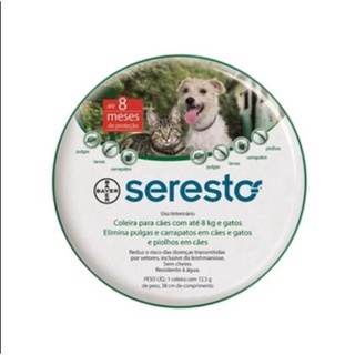 Image of Collar Bayer Seresto Para Pulgas Y Garrapatas Perros Gatos , Todos Los Pesos Tamaños , 8 Meses De Protección