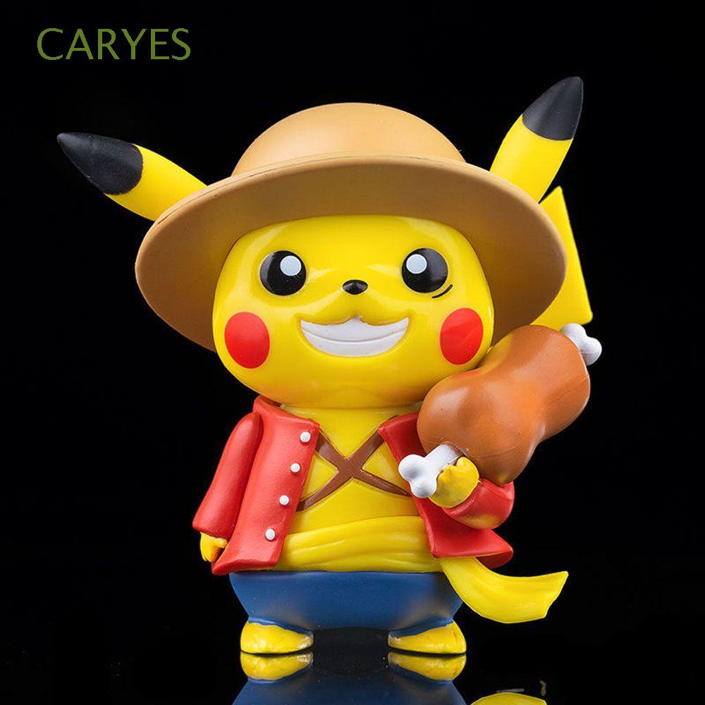 CARYES PVC Pikachu Action Figures Anime Model Toy Figurine For Kids