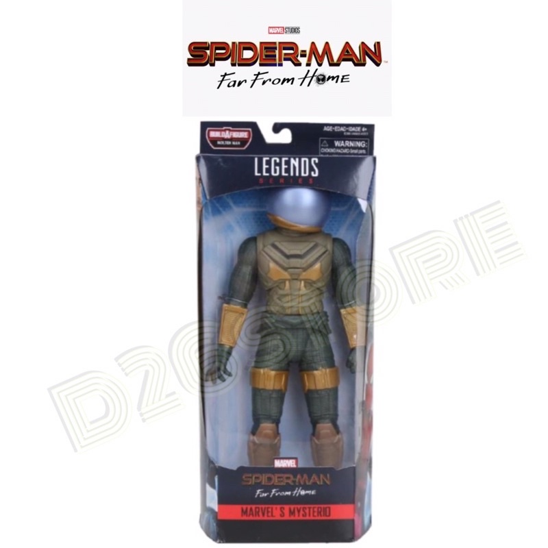 Mysterio Quentin Beck Marvel Spiderman figura de acción juguetes lejos de  casa Marvel Legends HASBRO | Shopee Colombia