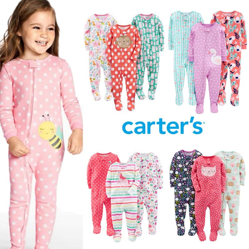 Pijama para niñas / pijama para niñas de carter (12M-5 años) | Shopee
