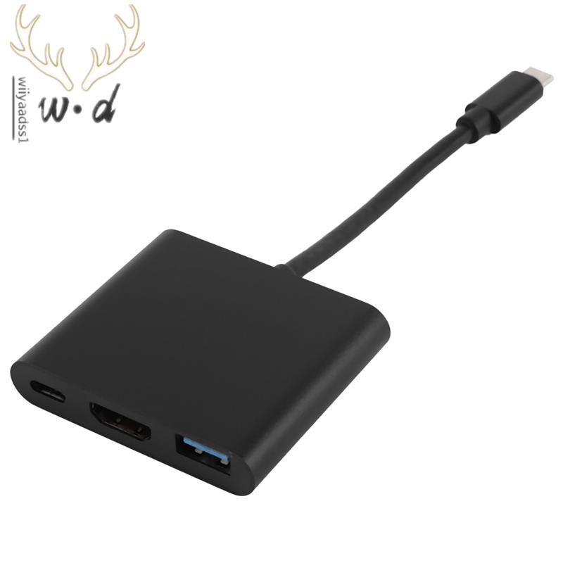 HDMI USB C Hub Adaptador Para Nintendo Switch , 1080P Tipo A