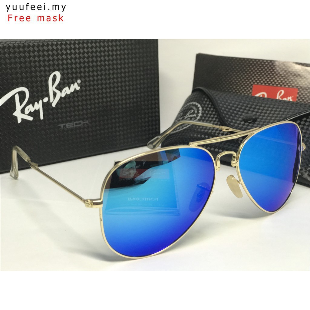 ray ban polarizadas azules