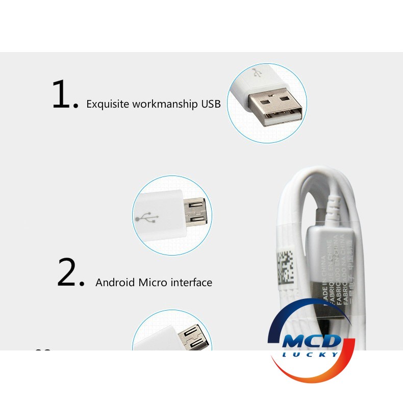 Image of cable Micro USB Samsung 100% original de 1,5 m Android de carga rápida para Samsung S6 S7 Note4 Note5 J5 J7 J2 J4 Prime cable de carga rápida datos #6