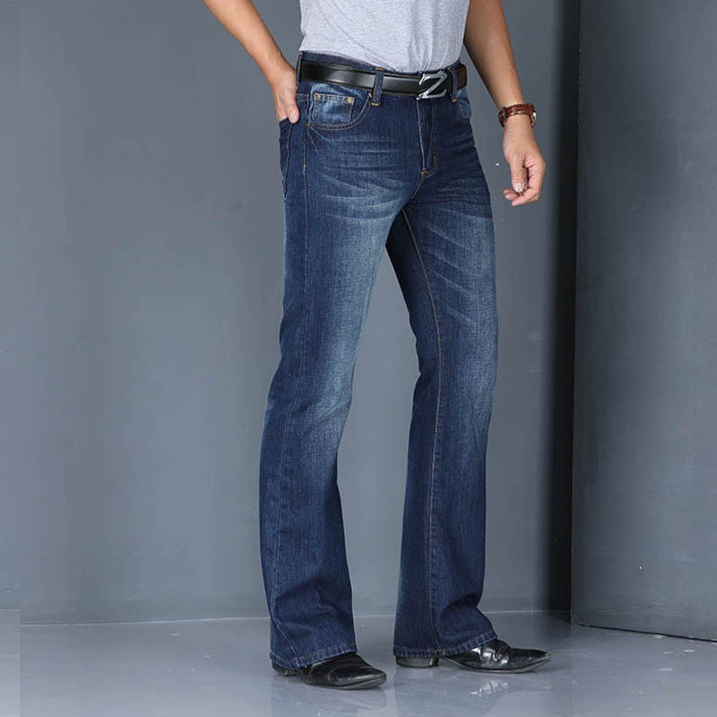 Pantalon Campana Pantalon Acampanado Hombre Bota Campana
