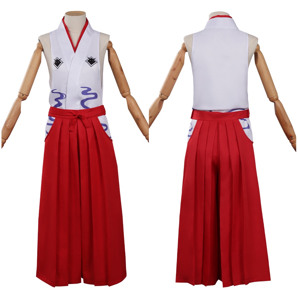 Mujeres Niñas Yamato Kimono Vestido Cosplay Disfraces Pendientes Kendo  Pantalones Anime Ropa Deportiva Hakama Traje Samurai | Shopee Colombia