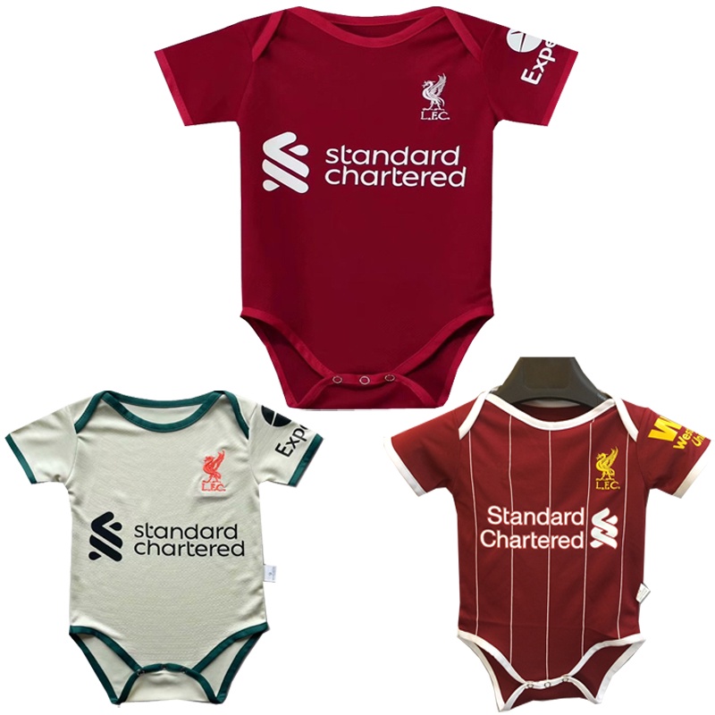 2022-2023 Liverpool Home Away Recién Nacido Mameluco Jersey Bebé Fútbol Ropa  Una Pieza Personalizar | Shopee Colombia