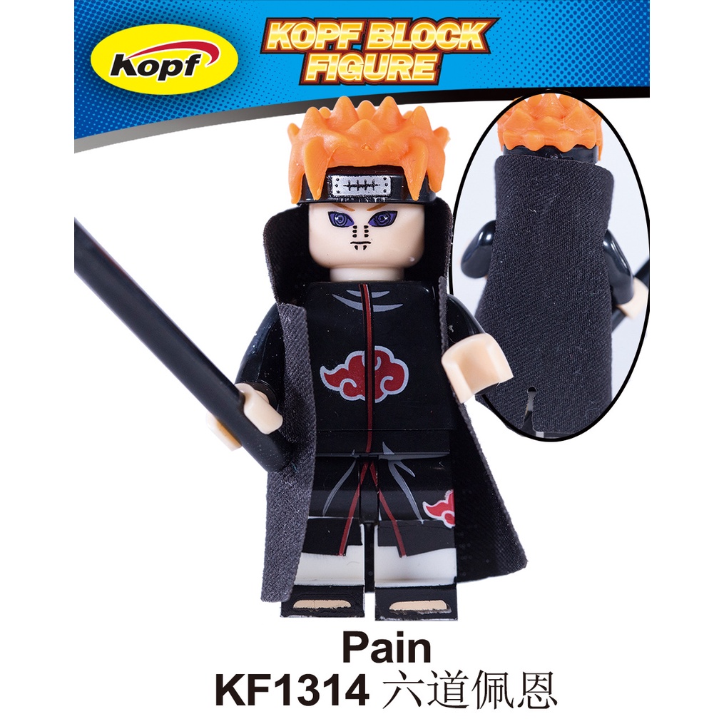 Lego Naruto Shippuden Akatsuki Pain Itachi Uchiha Obito, 57% OFF