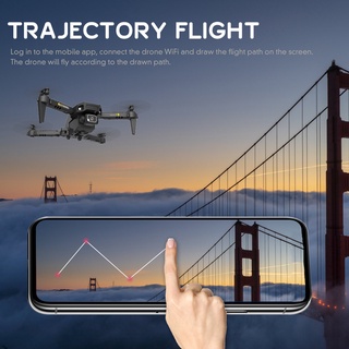 Image of mini drones plegables modo sin cabeza app control 3d juguetes regalo 4k hd cámara wifi fpv video en vivo altitud hold rc quadcopter para principiantes adultos