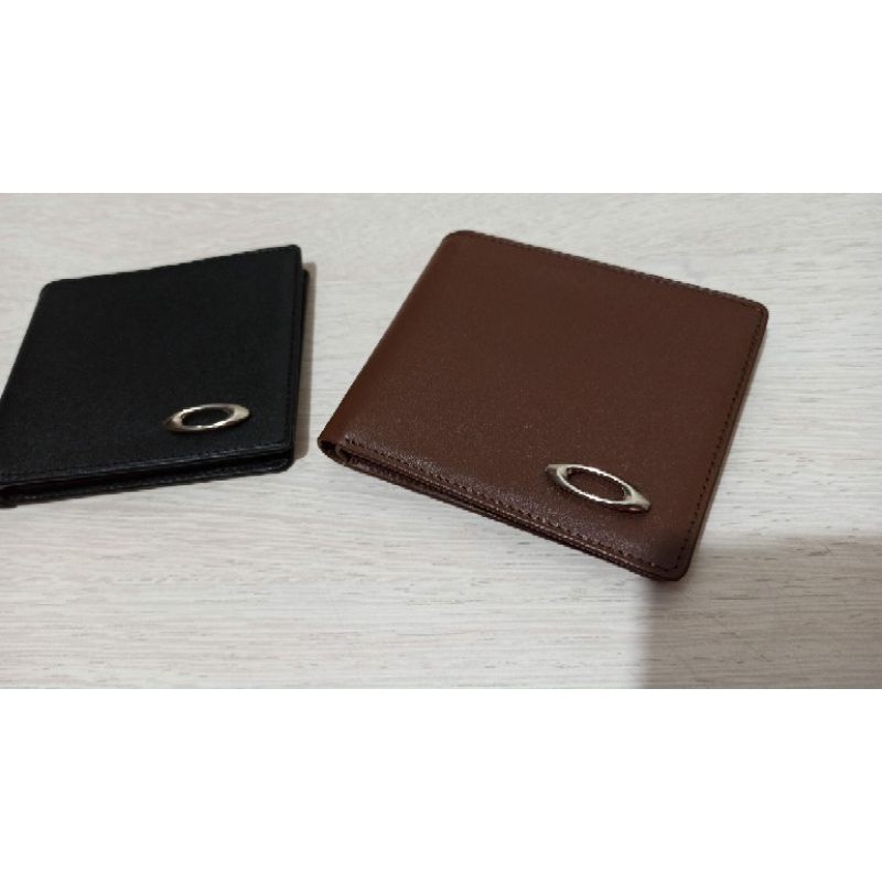 Cartera hombre - cartera de hombre de cuero genuino + Logo Oakley | Shopee  Colombia