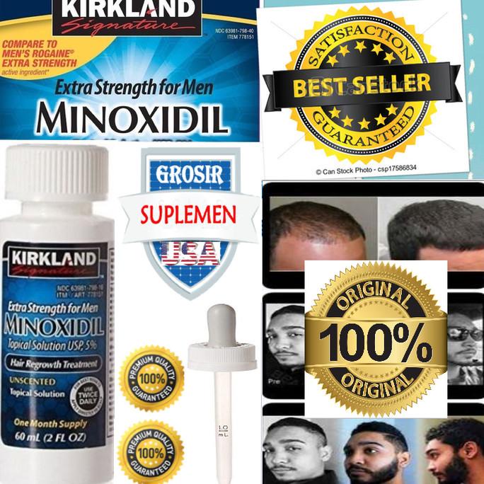 Kirkland Minoxidil 5% | Crecimiento de barba 100% originario #1