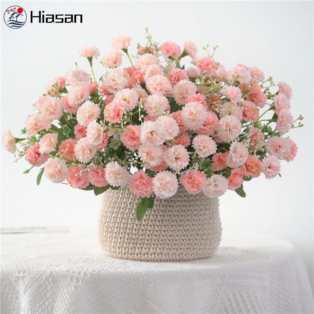 1 pieza 5 puntas 20 flores pequeñas lilas artificiales | Shopee Colombia