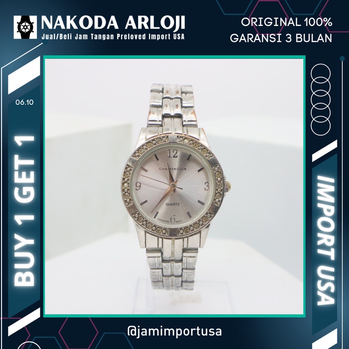 300 mil latas 2 relojes mujer PRELOVED USA - CHARTER CLUB | Shopee Colombia