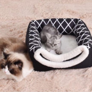 Image of thu nhỏ OSCOO Cat Sleeping Bed Cojín De Felpa Almohadillas De Casa Para Cachorro Cesta De Perrera #2