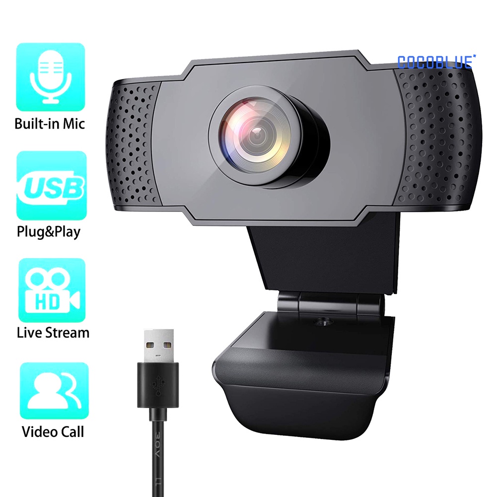 cocoblue Ultra-clear Webcam Video for Windows Mac OS Online Activity | Shopee Colombia