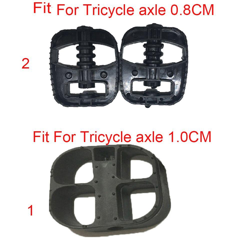 CHOOKEY 1 Par De Pedales De Bicicleta Herramienta De Ciclismo De Plástico Triciclo Para Niños