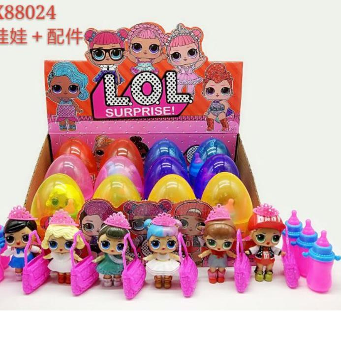 LOL SURPRISE Fresh - Toy LOL sorpresa caja de muñecas rojo transparente por comienzo huevo sorpresa LOL niños colección #1