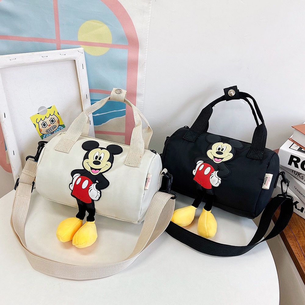 Existe frase Clavijas Disney Nuevas Mujeres Bolsos De Hombro Mickey Mouse Hadas Encantadora  Muñeca Bolsa De Nylon Moda Anime Bolso Niñas Regalos De Cumpleaños | Shopee  Colombia