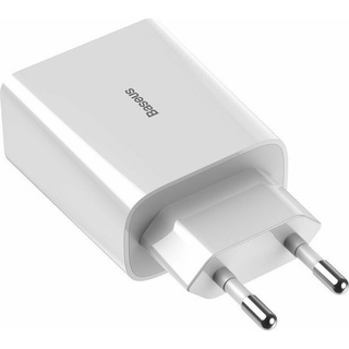 Image of thu nhỏ Cargador de viaje Baseus 2 puertos USB QC 18W y Cable USB a tipo C (sin caja) #2