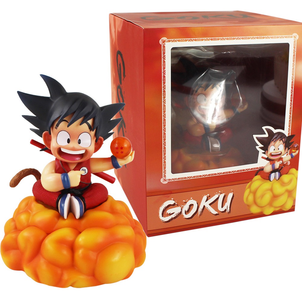 Dragon Ball Z Son Goku niño Ver. figuras de acción juguetes Anime Dragon  Ball Super Goku con nube figura DBZ esferas | Shopee Colombia