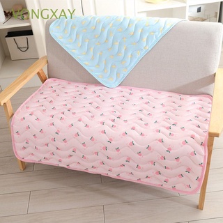 Image of VONGXAY Breatbable Dog Cooling Mat Cooling Pet Pad Cat Seat Cushion Sleep Nest Ice Silk Summer Puppy For Small Meduim Large Dogs Cat Matress Pet Supplies/Multicolor