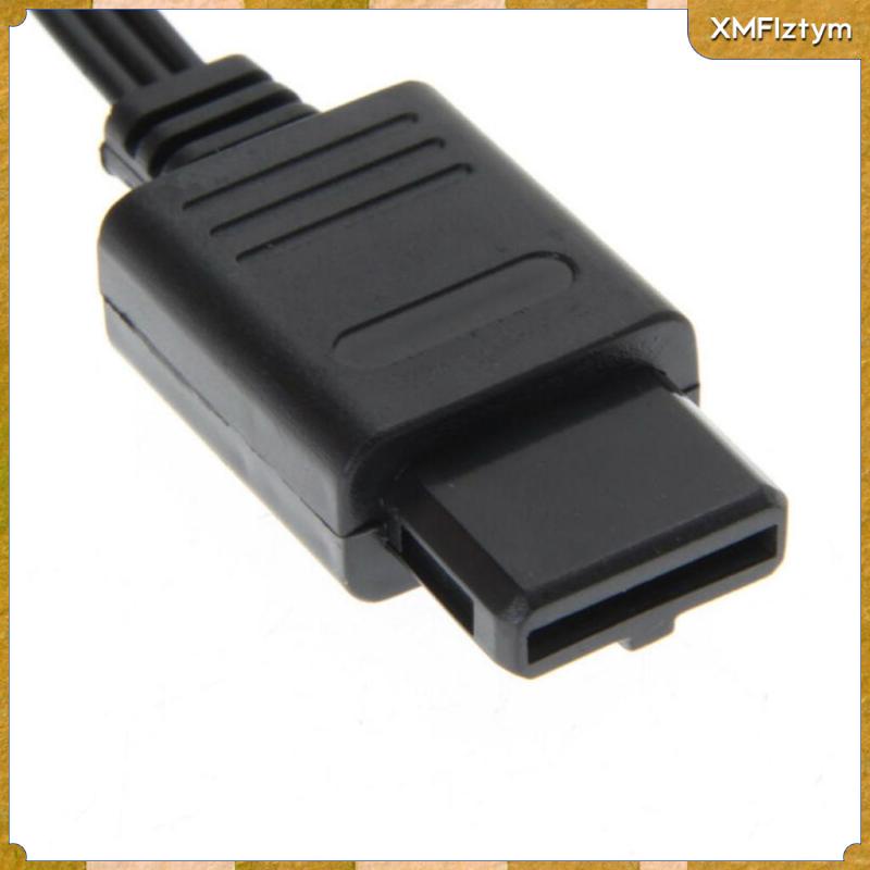 Image of HDMI Male S-Video to 3 RCA AV Audio Cable Cord Adapter For  GameCube N64 SNES #5